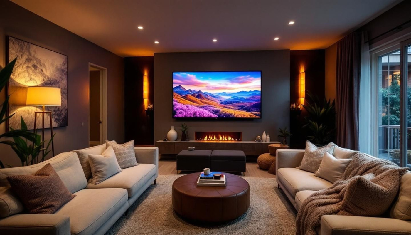 Comment les téléviseurs grand format améliorent-ils l'expérience cinématographique à domicile ?